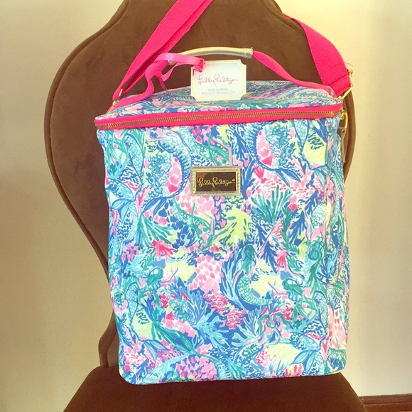 lilly pulitzer beach cooler bag